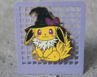 Witchy Electric Type Hard Enamel Pin - Eeveelution Pin