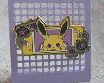 Switch Monster Electric Type Hard Enamel Pin - Eeveelution Pin
