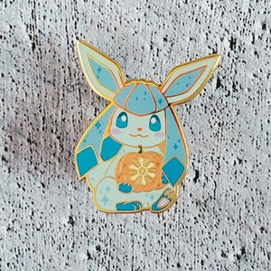 Witchy Ice Type Hard Enamel Pin - Eeveelution Pin