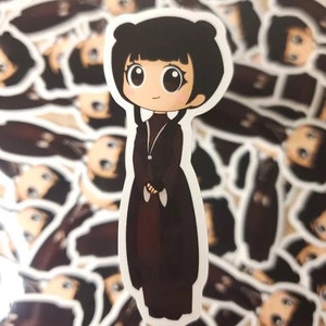 Mai - Avatar Vinyl Stickers - Chibi Goth Girl Icon Sticker - Avatar the Last Air Bender