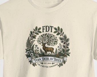 FDT Ormbunke Hjortträd Protest T-shirt | Aktivisttröja