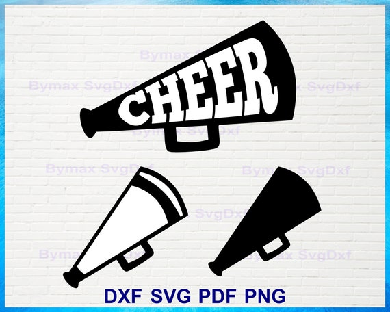 Cheerleading Svg Bullhorn Svg Png Clip Art Printable Svg - Etsy