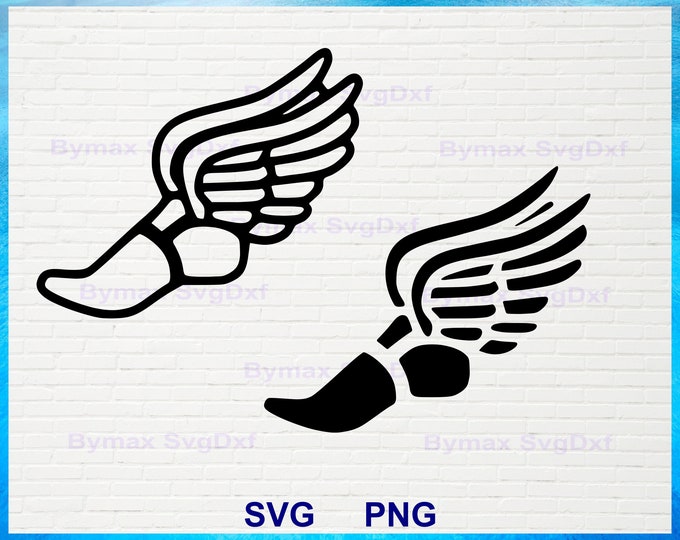 Track and Field Svg, Track Svg, Svg Bundle, Flying Shoe Svg, Shoe With