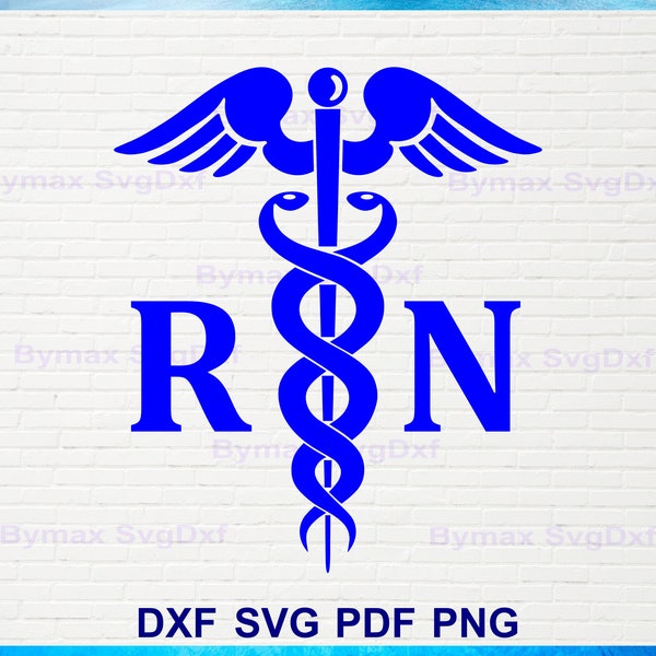 Medical Symbol Svg, Nurse Symbol Svg, Caduceus Svg, Png Clip Art, Printable