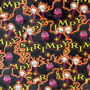 Shrimpy Halloween sticker