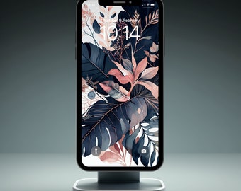 Watercolor Phone Wallpaper, Floral Watercolor Phone Background, Watercolor Flowers, Phone Wallpaper, Phone Background, Digital Download