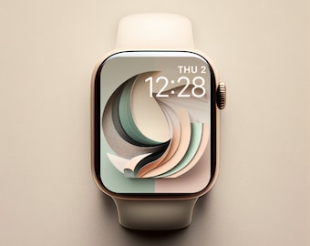 Cute Pastel Art Watch Face, Artsy Watch Face, iWatch Face, Art For Watch Face, Feminine Watch Face, Smart Watch Face, Pastel Watch Face
