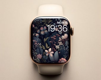 Floral Apple Watch Face, Feminine Watch Face Flowers, Watercolor Apple Watch Face, Floral Watch Wallpaper, Feminine Watch Wallapaper