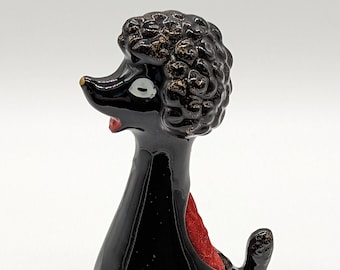 Ceramic Poodle Pin Cushion