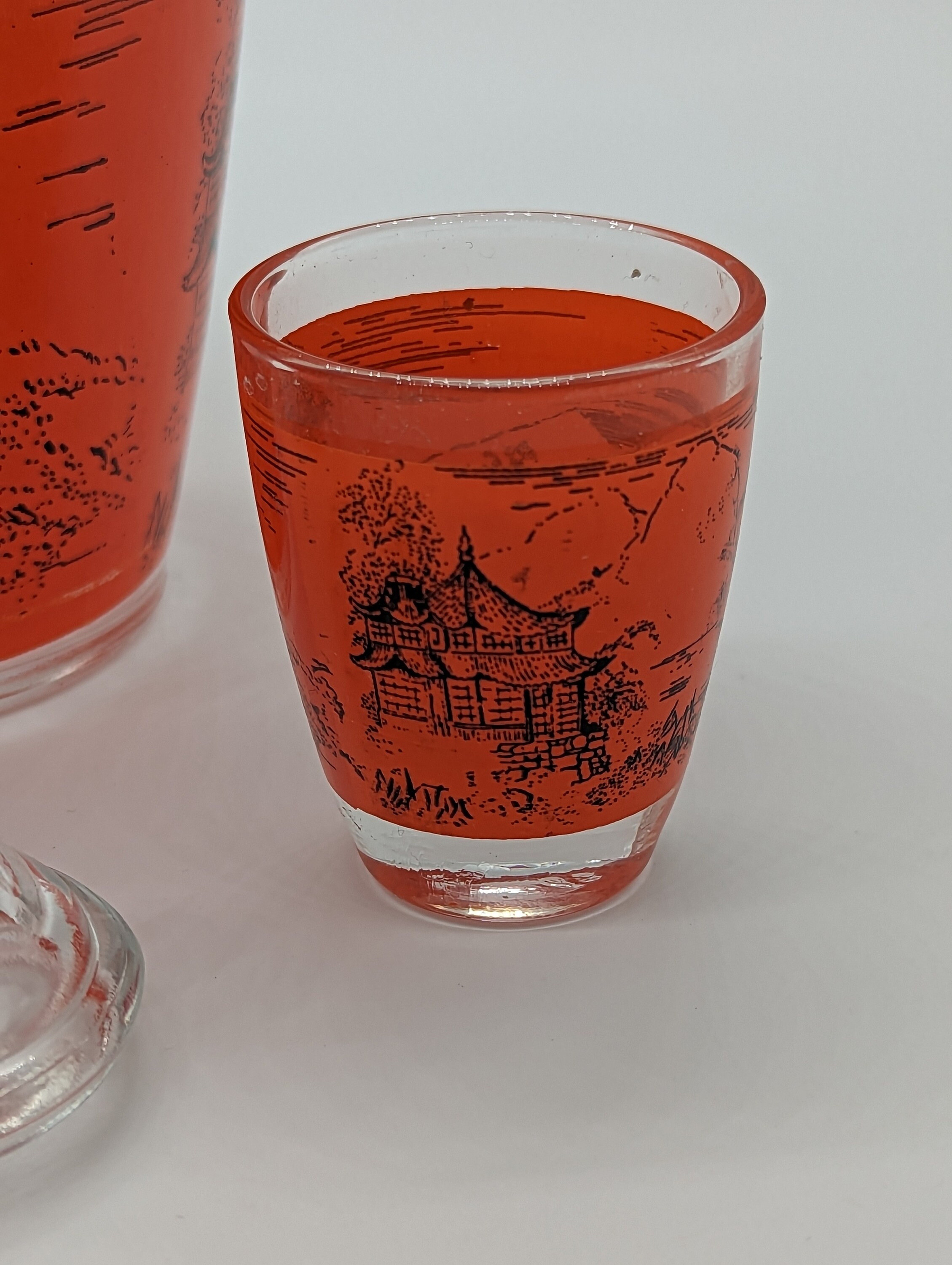 フランス製デカンタとグラスセット - Etsy 日本
