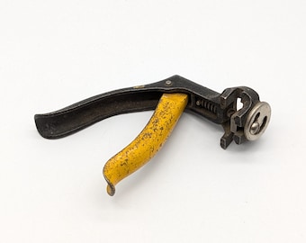 Juego de sierra Disston Keystone K-32 vintage: herramienta manual antigua para el mantenimiento de sierras