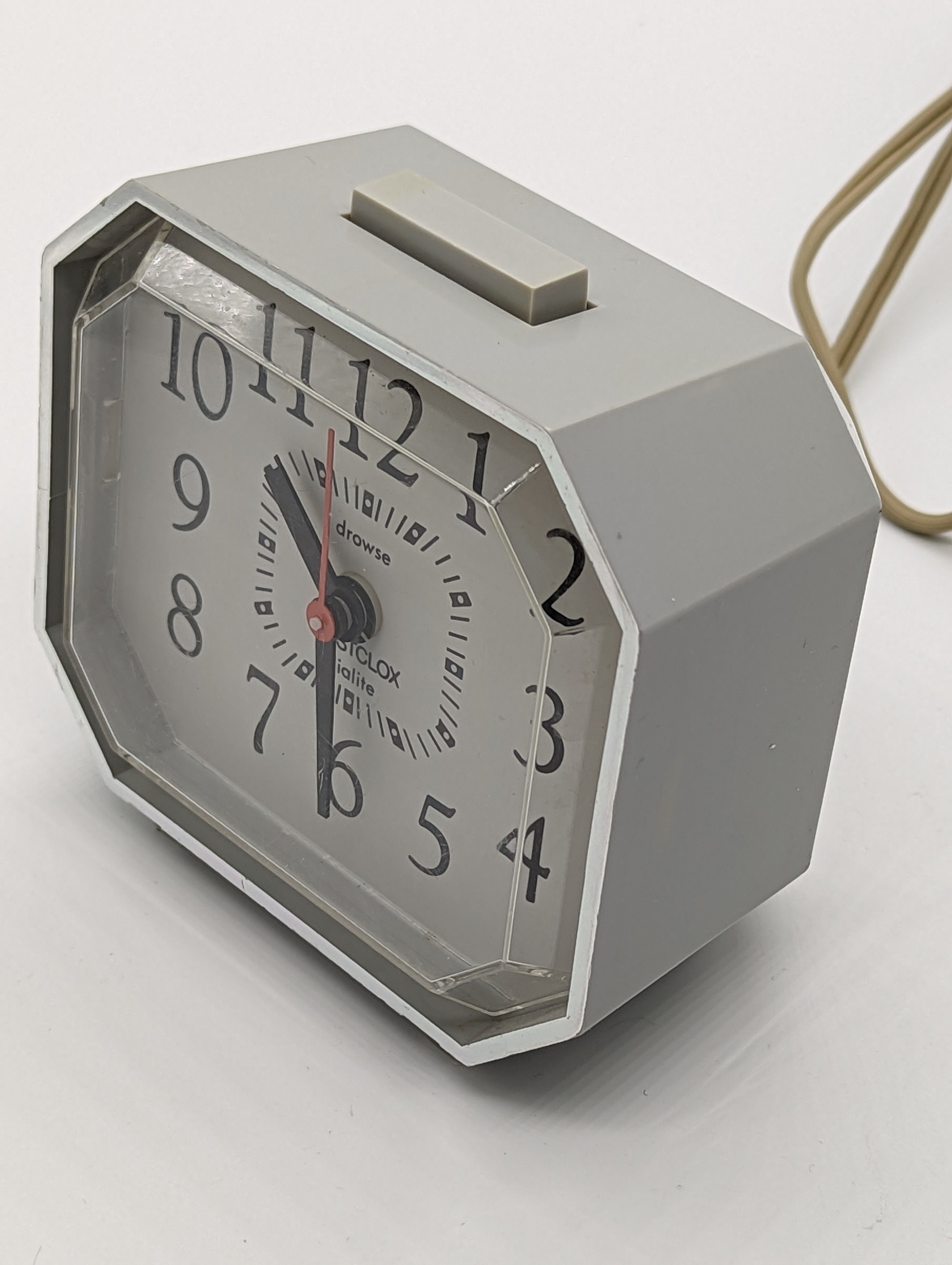 Vintage Electric Alarm Clock Etsy