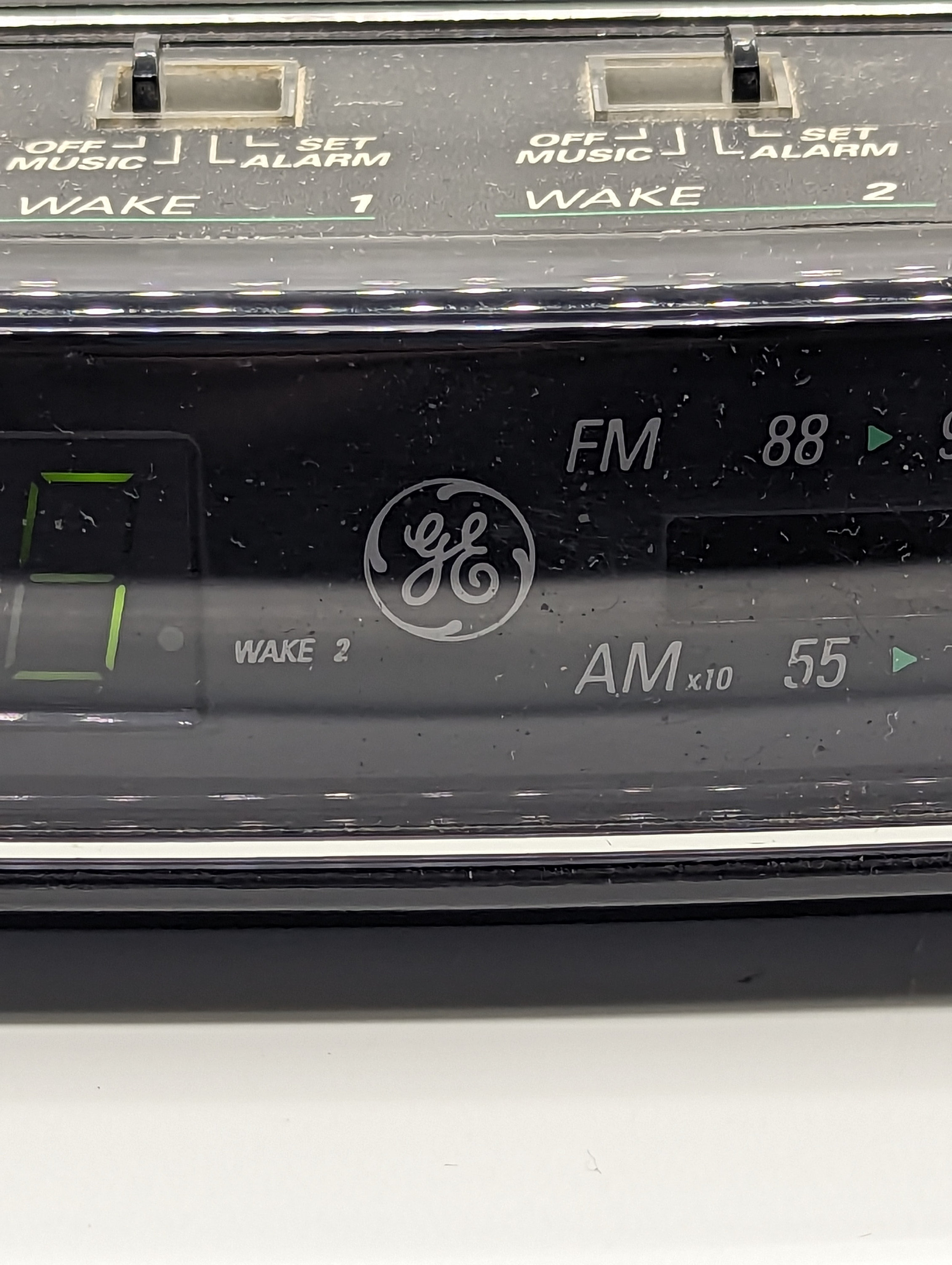 Vintage General Electric Clock Radio Etsy