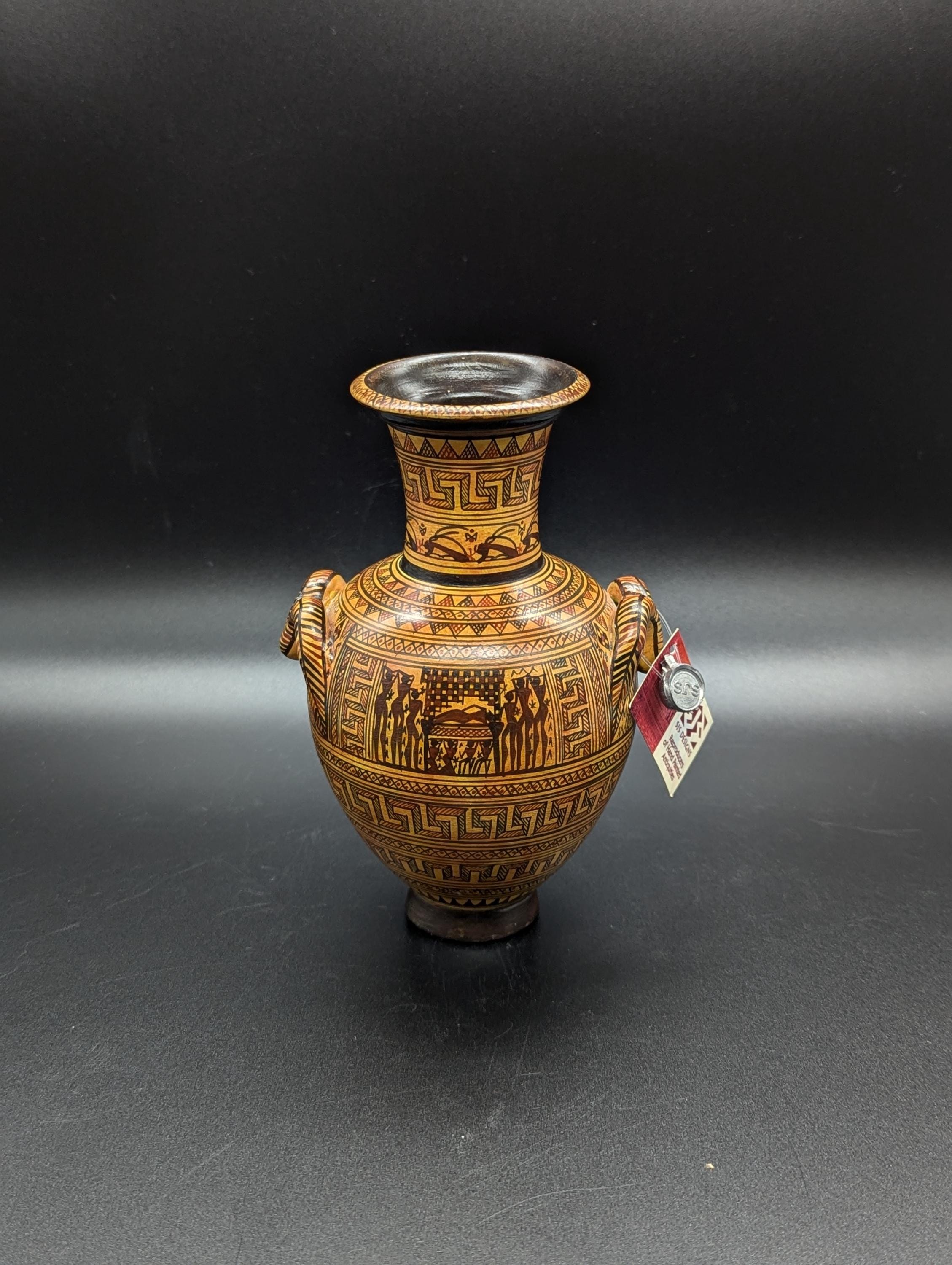 古代ギリシャ風女性陶　作者刻印あり 西洋美術史】古代ギリシャの美術についてわかりやすく解説します