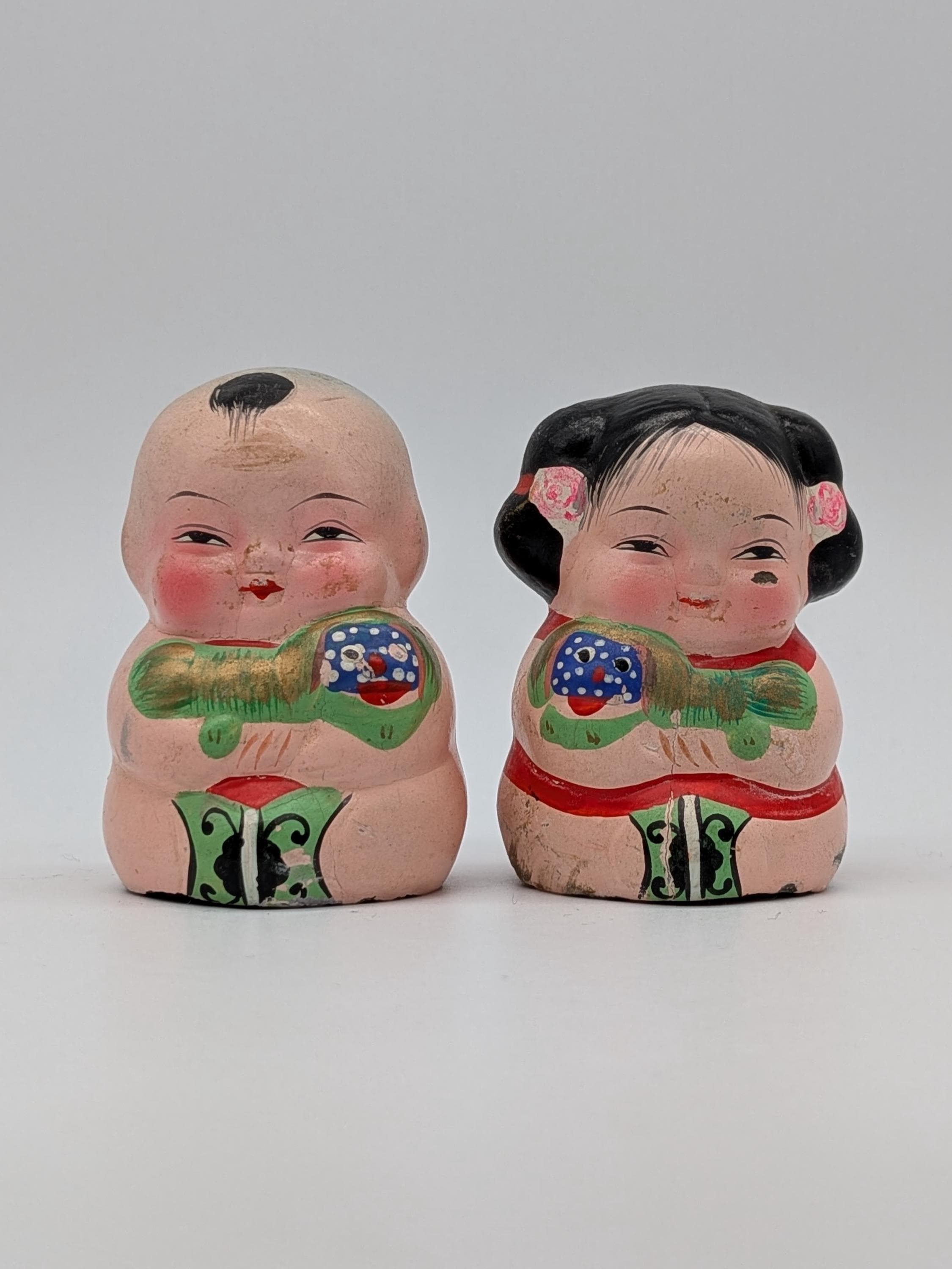 Chinese boy figurine - Etsy 日本