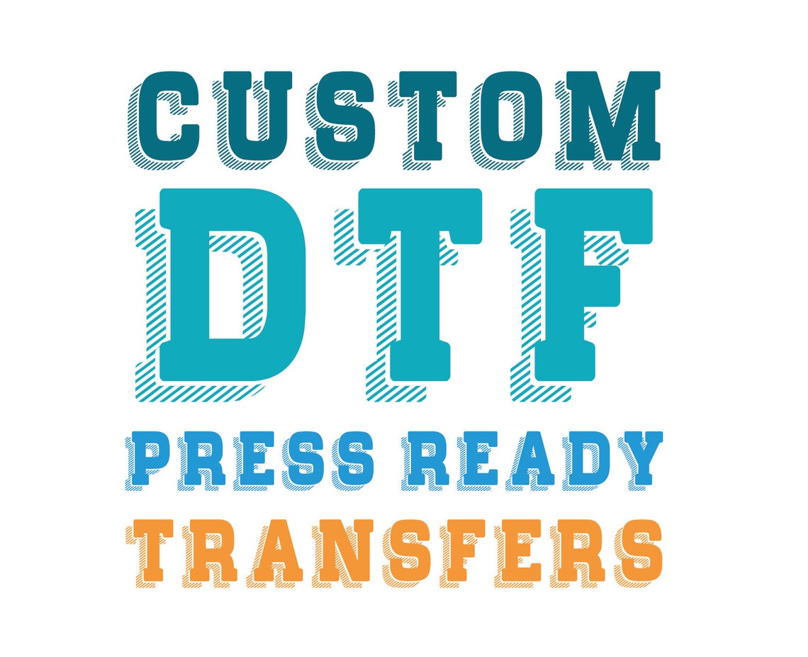 DTF Transfers DTF Transfers Ready for Press DTF Prints Dtf - Etsy