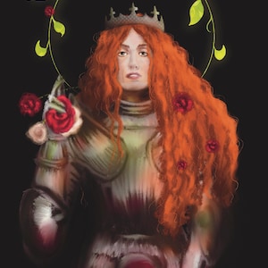Florence and the Machine - Joan of Arc inspired Digital Painting - Download and print at home!