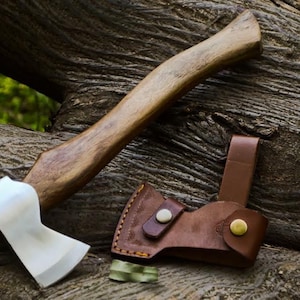 Throwing Axe, Hatchet Hand-Forged Carbon Steel Axe, Survival Axe, Best For Him, Anniversary, Wedding, Groomsmen Gift, FatherDay, Birthday,