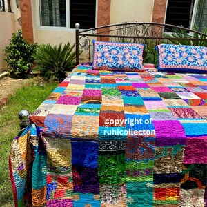 King size kantha quilt 2025