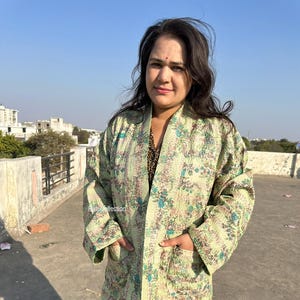 Reversible Silk Kantha Vest Jacket- Assorted Colors