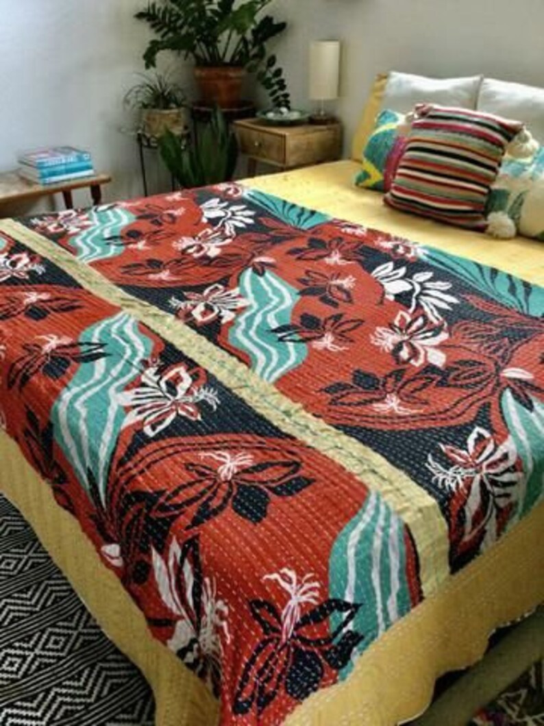 Wholesale Vintage Kantha Throw Blankets & Quilts Etsy
