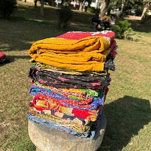 Wholesale Lot Of Indian Vintage Kantha Quilt Handmade Throw Reversible Blanket Bedspread Cotton Fabric BOHEMIAN quilt Boho Quilts For sale