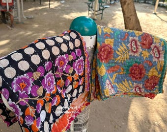 卸売カンタキルトハンドメイドスローリバーシブルブランケットベッド