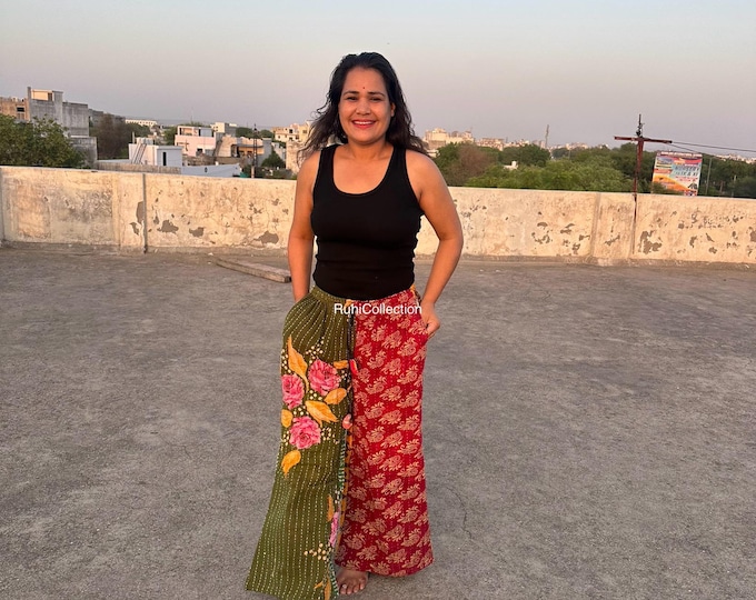 VINTAGE KANTHA PANTS