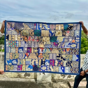 Vintage Wall Hanging Patchwork Tapestry,Cotton Wall Tapestry,Banjara Wall Decor,Home Furnishing Tapestry, Indian Handmade Tapestry