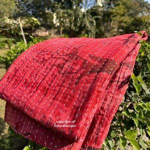 Wholesale Lot Of Indian Vintage Kantha Quilt Handmade Throw Reversible Blanket Bedspread Cotton Fabric BOHEMIAN quilt
