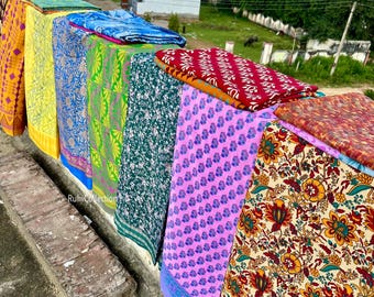 Indian Recycled silk sari , Art Silk Sari Fabric Used Bundle for Nuno felting Wholesale lot of Vintage art silk Saree Dressmaking Craft