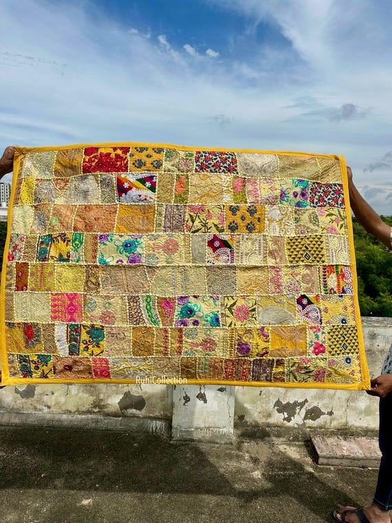 インド ハンドメイド タペストリー Amazon.co.jp: Janki Creation インド手作りトーラン カラフルな