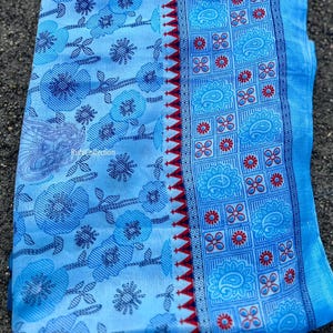 Used saree recycled Up cycled sari for decor Vintage sari, Dress making sari, Used sari, Traditional parties vintage sari fabric Art Silk
