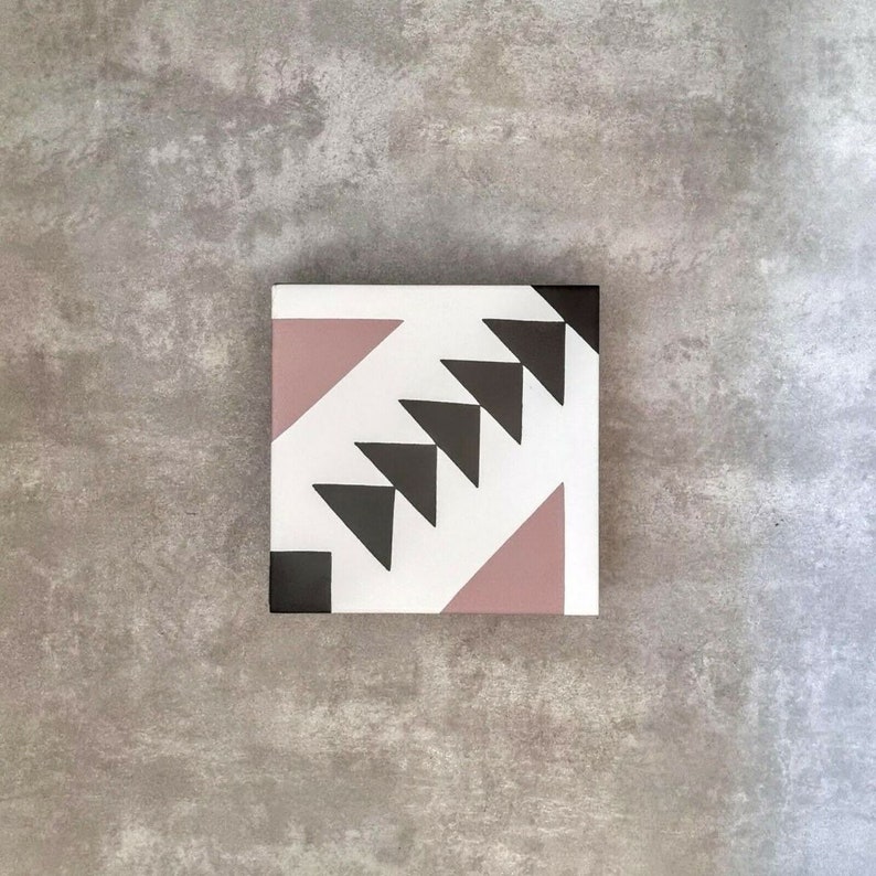 Complete Tile Pattern: Azteca Natural Anti-slip Moroccan Patterned ...