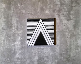 Vollständiges Fliesenmuster: Pyramid Stripes, Anti-Rutsch Marokkanisch Viktorianisch Gemustert Porzellan Wand & Bodenfliesen Zementfliesen