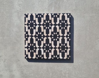 Full Tile Pattern: Marrakesh L Mini, Anti-Slip Moroccan Patterned Porcelain Wall and Floor Tiles