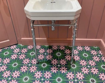 Full Tile Pattern: Fez Autumn Anti-slip Moroccan Patterned Porcelain Wall and Floor Tiles