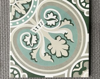 Full Tile Pattern: Berlin Mitte Anti-Slip Moroccan Patterned Porcelain Wall and Floor Tiles