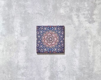 Modello completo delle piastrelle: piastrelle per pavimenti e rivestimenti in porcellana con motivo marocchino antiscivolo Persia Tabriz MINI 15 cm x 15 cm