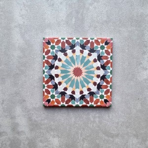 Full Tile Pattern: Maroc Mulai Mini, Anti-Slip Moroccan Patterned Porcelain Wall and Floor Tiles