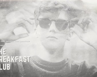 The Breakfast Club Art Print - Descarga digital
