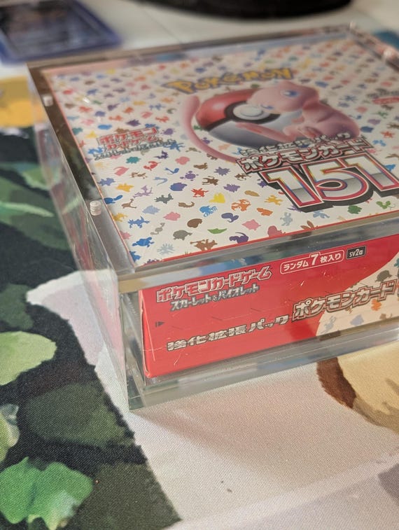 japanese 151 booster box case sv2a This POKÉMON TCG SV2a Pokemon 151 Booster Box (Japanese)