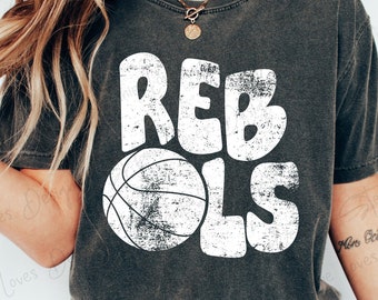 Rebels png, Distressed High School Rebels Mascot png, Digital Design, Rebels High School Basketball, Rebels Basketball