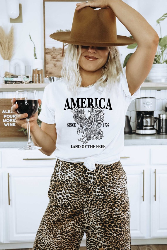 America Land of the Free Svg America Svg America Shirt Svg Etsy