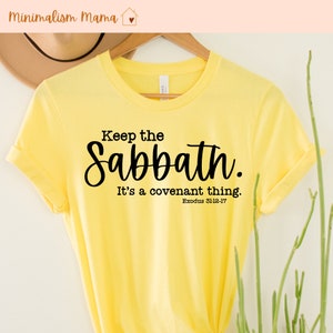 Sabbath Tee | Messianic Shirt | Shabbat Tshirt | Sabbath Keepers | Torah tee|Christian Apparel | Messianic tee | Short-sleeve unisex t-shirt