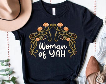 Woman of Yah Tshirt | Vintage Tee | Retro Messianic Shirt | Graphic Tee | Christian Apparel | Messianic tee Unisex t-shirt