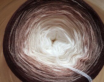 Ombre Cake Yarn: 3 Ply 100% Acrylic Gradient Yarn