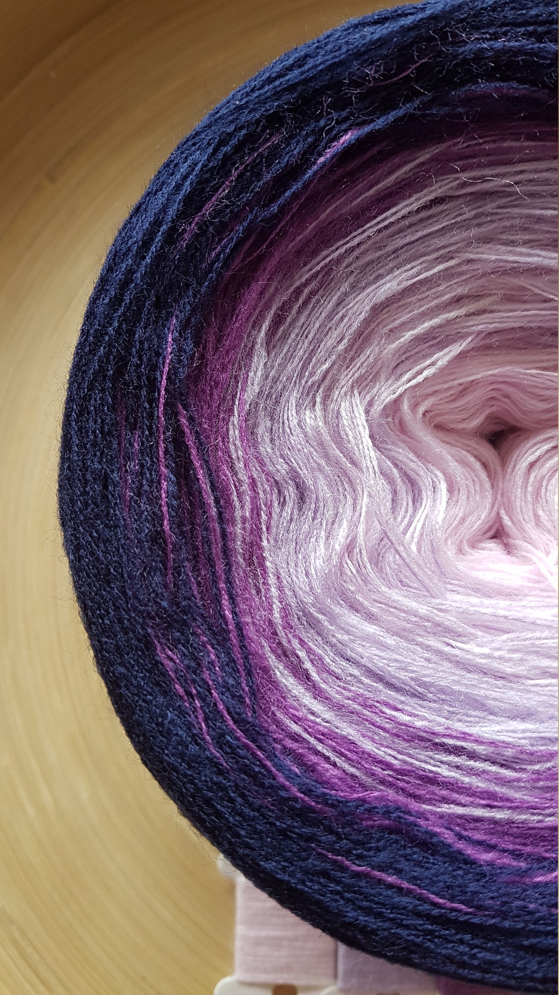 Gradient Cake Yarn Ombre Yarn Cake Color Change Yarn 3 Ply Etsy UK