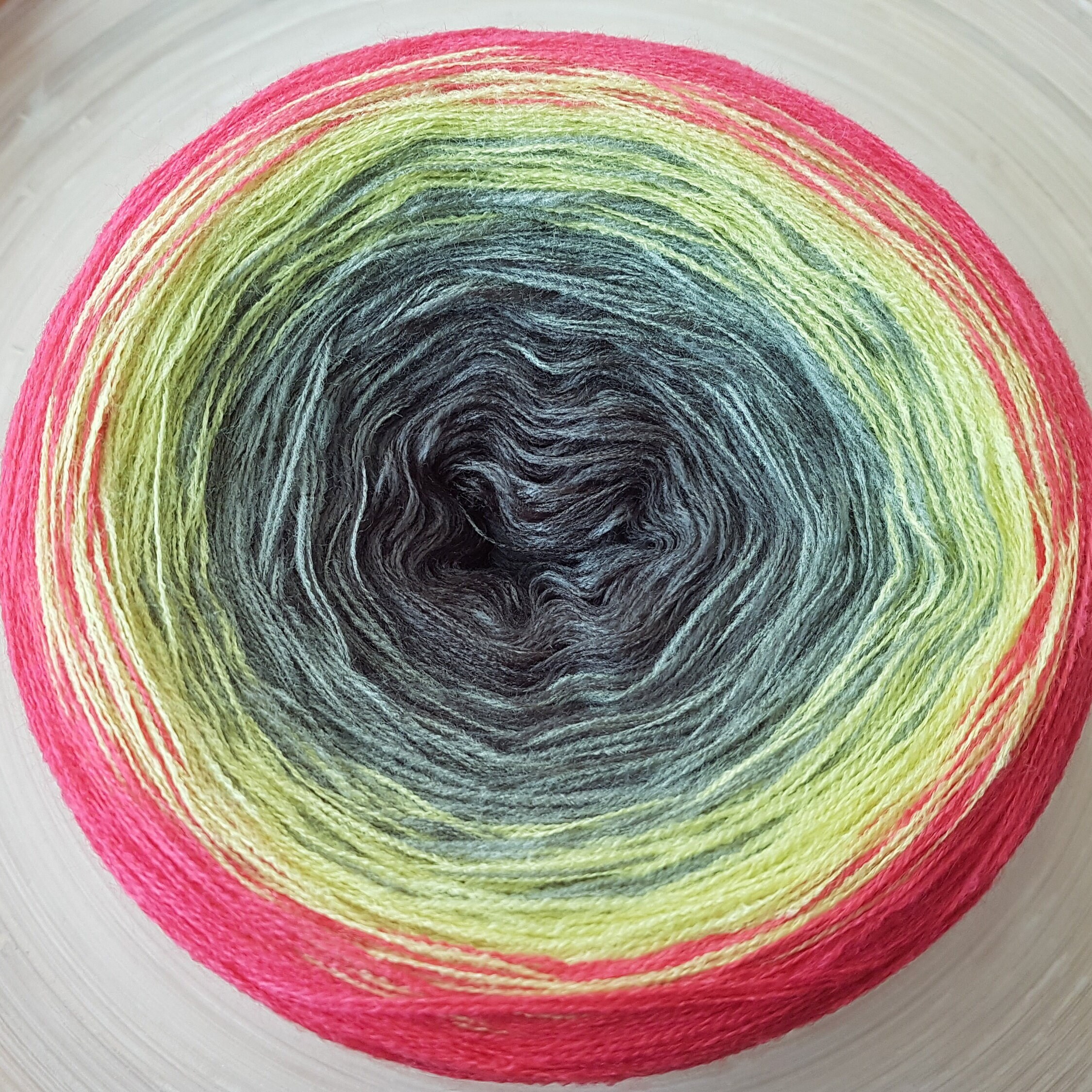 Melange Ombre Gradient Yarn Cake, Cotton , Yarn, Flowers, Colorful