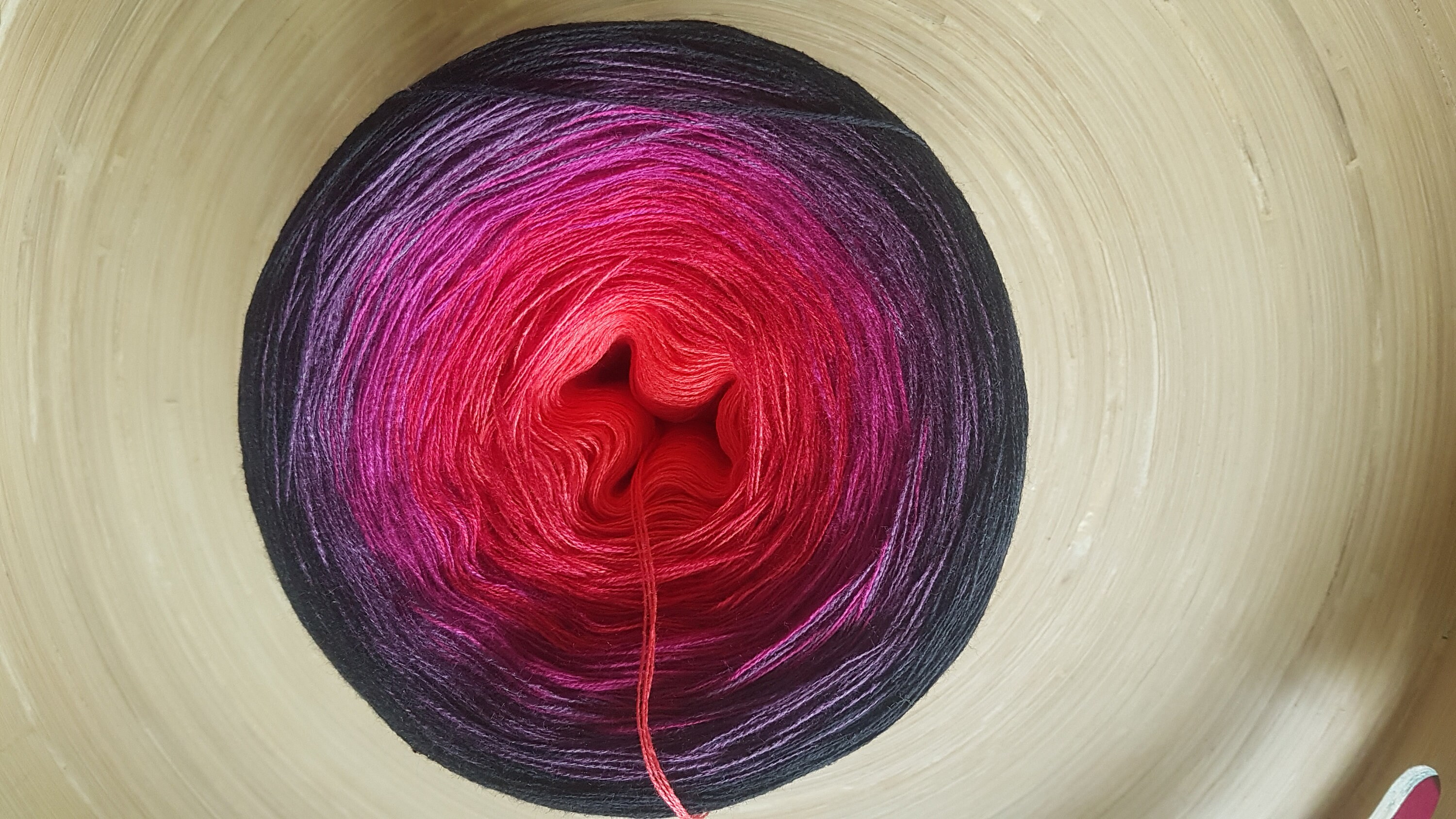 Gradient Cake Yarn Ombre Yarn Cake Color Change Yarn 3 Ply Etsy